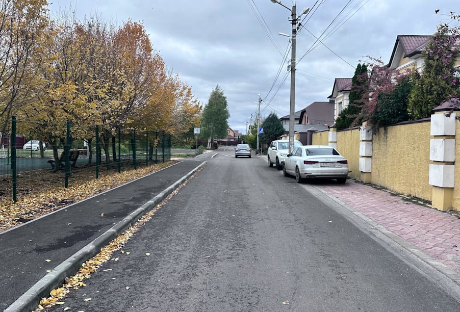 В Липецке отремонтировали почти все дороги в микрорайоне Опытной Станции