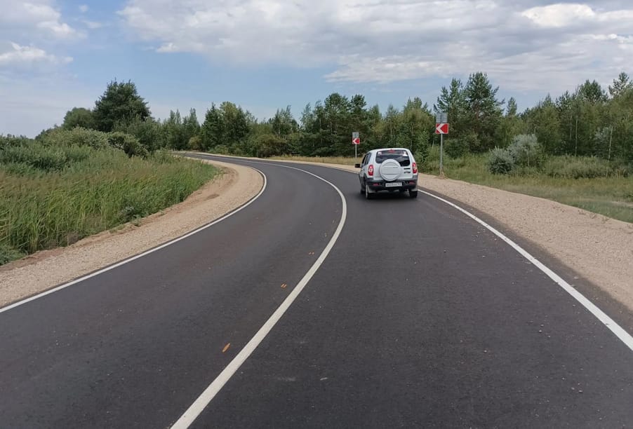 В Алтайском крае завершен ремонт участка дороги Рубцовск – Угловское – Михайловское